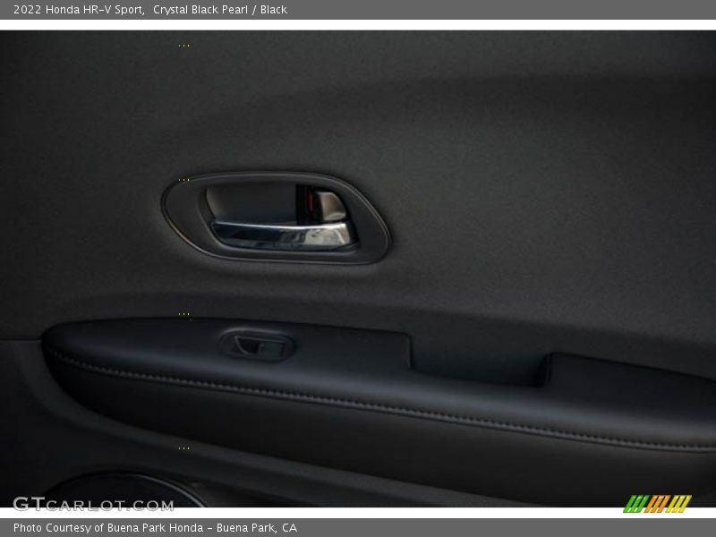 Crystal Black Pearl / Black 2022 Honda HR-V Sport