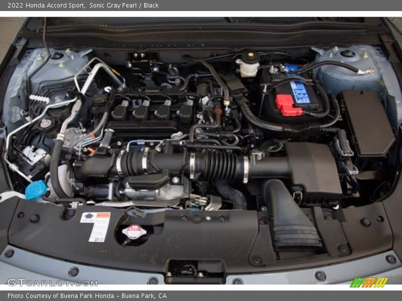  2022 Accord Sport Engine - 1.5 Liter Turbocharged DOHC 16-Valve i-VTEC 4 Cylinder