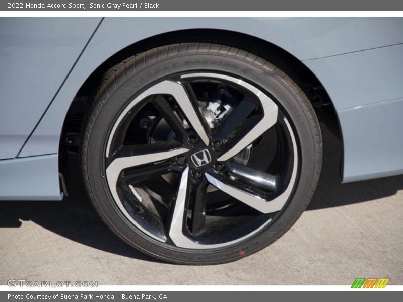 Sonic Gray Pearl / Black 2022 Honda Accord Sport