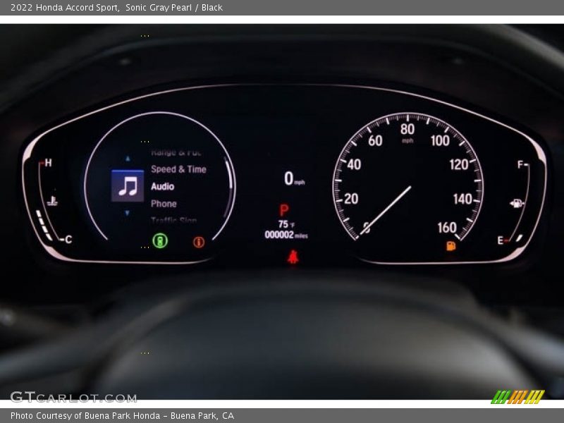  2022 Accord Sport Sport Gauges