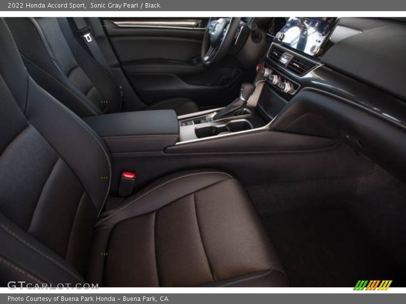 Sonic Gray Pearl / Black 2022 Honda Accord Sport