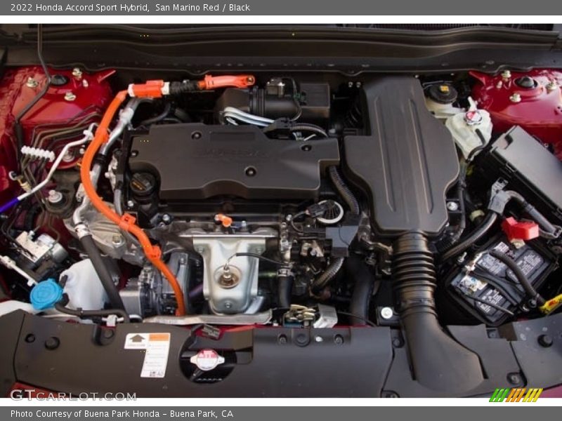  2022 Accord Sport Hybrid Engine - 2.0 Liter DOHC 16-Valve VTC 4 Cylinder Gasoline/Electric Hybrid