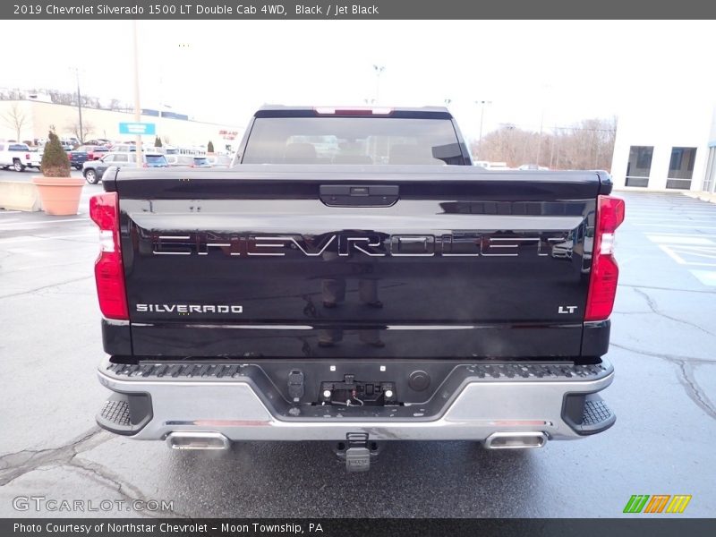 Black / Jet Black 2019 Chevrolet Silverado 1500 LT Double Cab 4WD