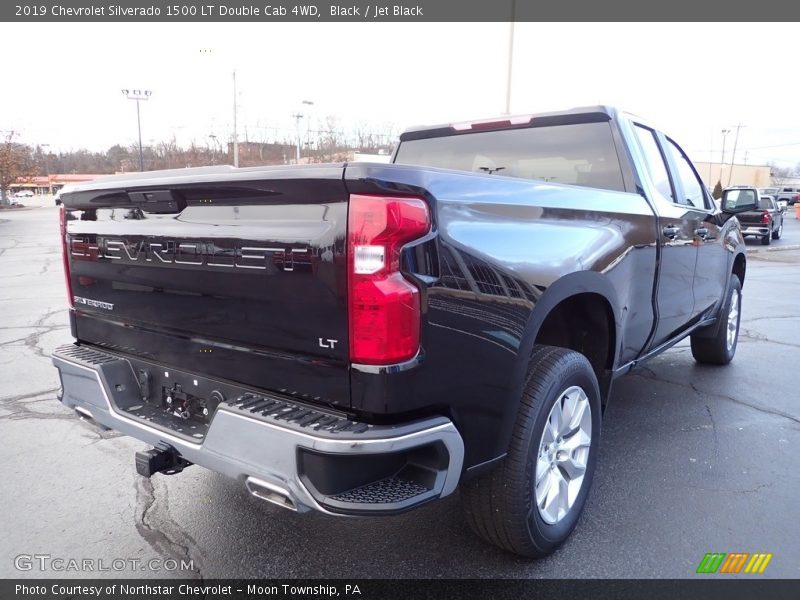 Black / Jet Black 2019 Chevrolet Silverado 1500 LT Double Cab 4WD