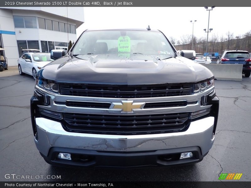 Black / Jet Black 2019 Chevrolet Silverado 1500 LT Double Cab 4WD