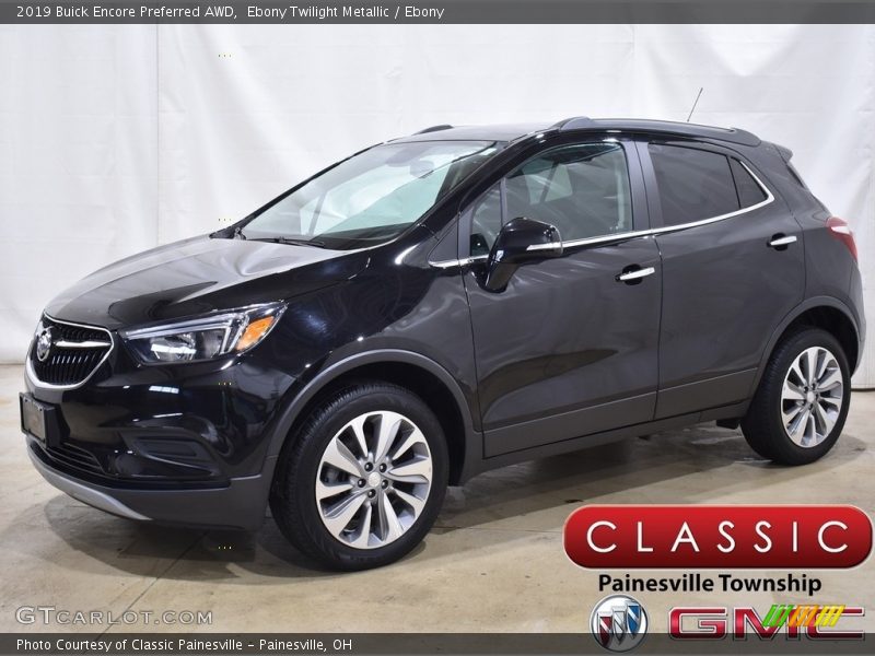 Ebony Twilight Metallic / Ebony 2019 Buick Encore Preferred AWD