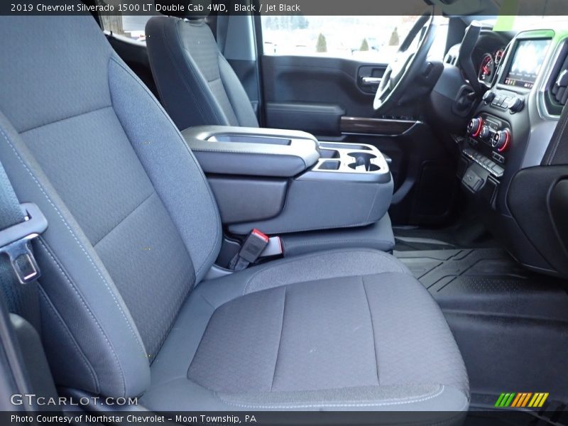 Black / Jet Black 2019 Chevrolet Silverado 1500 LT Double Cab 4WD