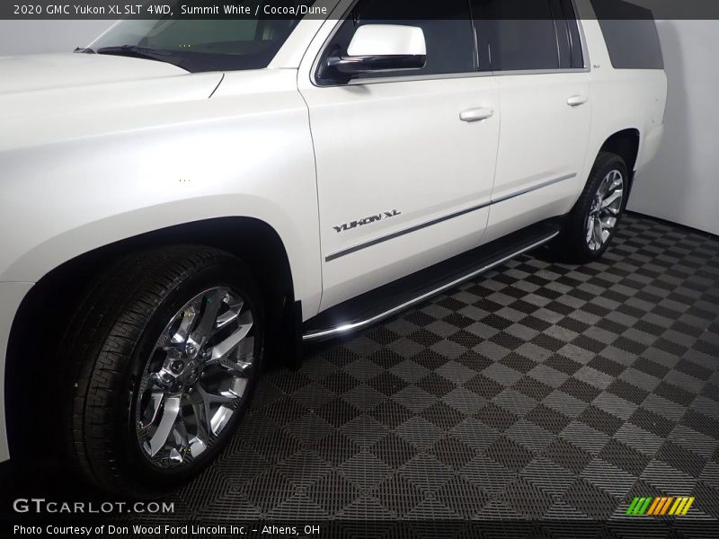 Summit White / Cocoa/Dune 2020 GMC Yukon XL SLT 4WD