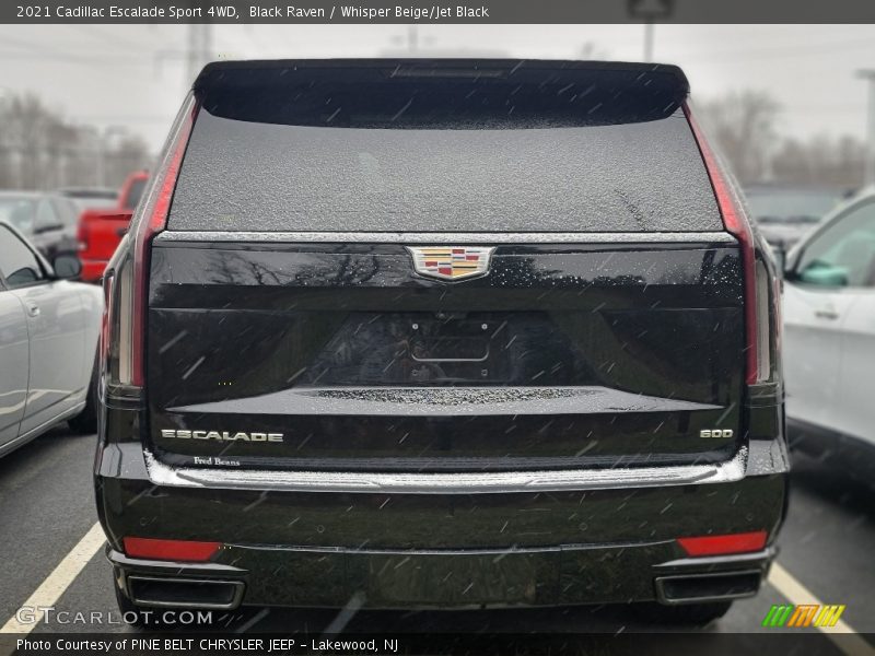 Black Raven / Whisper Beige/Jet Black 2021 Cadillac Escalade Sport 4WD