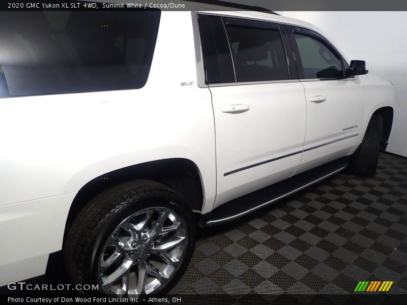 Summit White / Cocoa/Dune 2020 GMC Yukon XL SLT 4WD