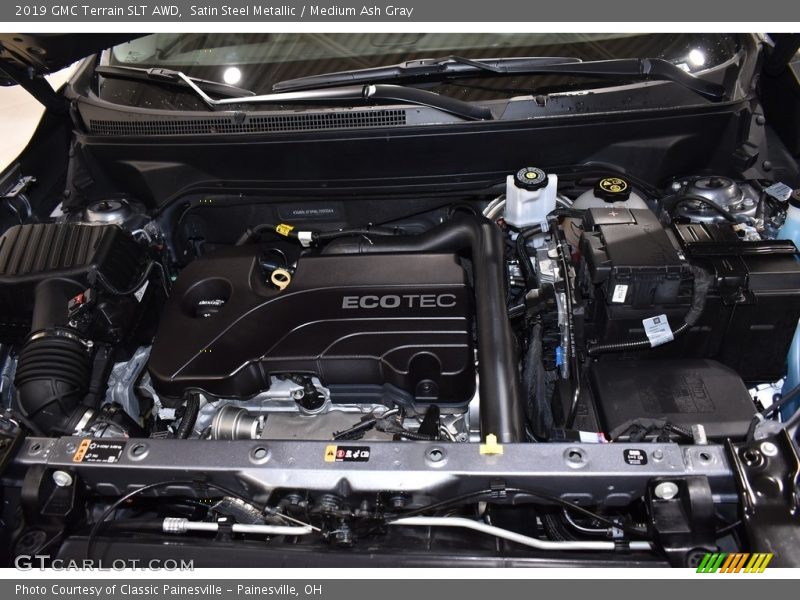 Satin Steel Metallic / Medium Ash Gray 2019 GMC Terrain SLT AWD