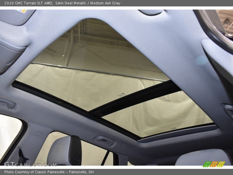 Satin Steel Metallic / Medium Ash Gray 2019 GMC Terrain SLT AWD