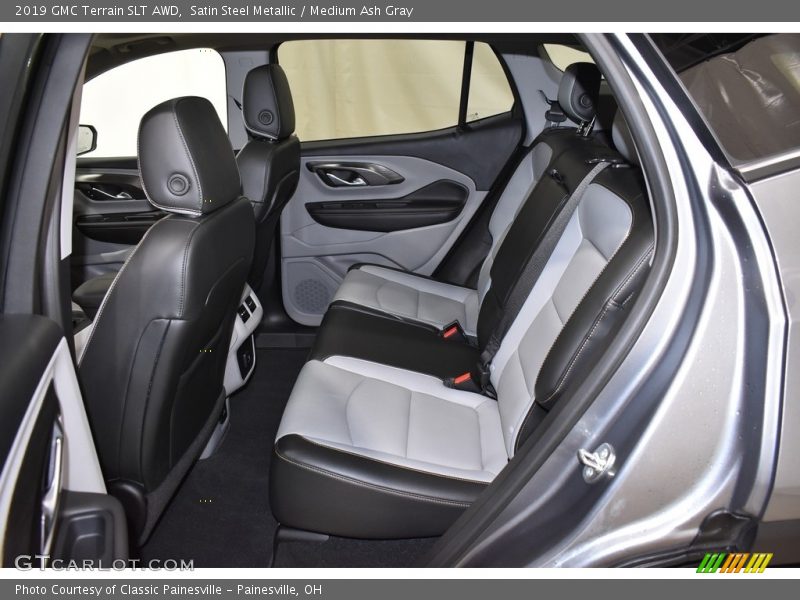 Satin Steel Metallic / Medium Ash Gray 2019 GMC Terrain SLT AWD