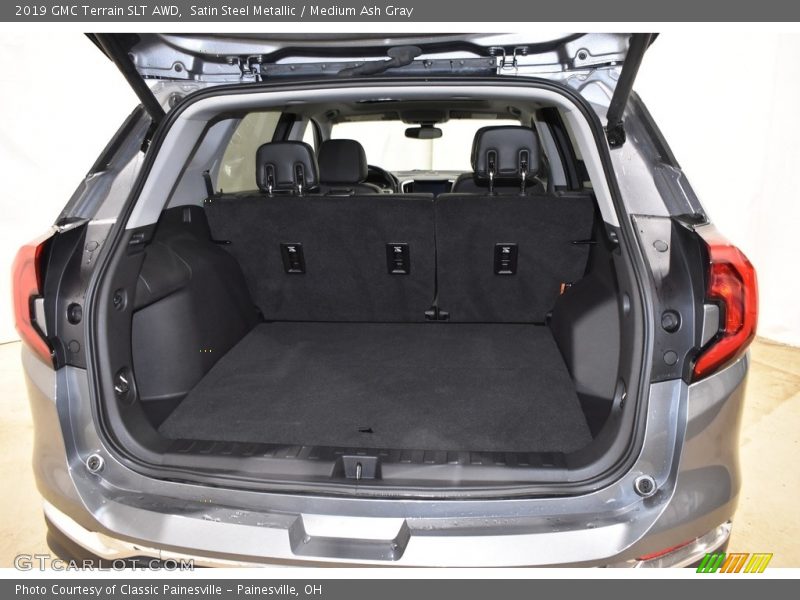 Satin Steel Metallic / Medium Ash Gray 2019 GMC Terrain SLT AWD