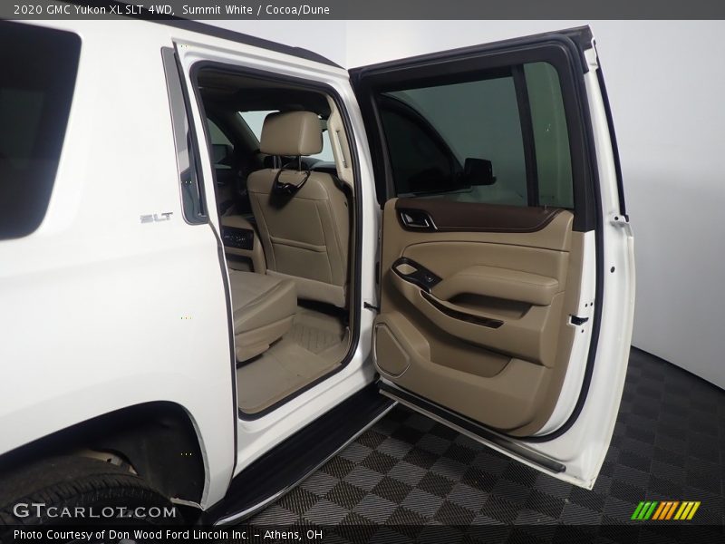 Summit White / Cocoa/Dune 2020 GMC Yukon XL SLT 4WD