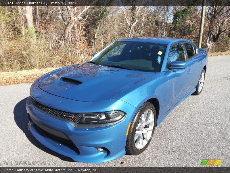 Frostbite / Black 2021 Dodge Charger GT