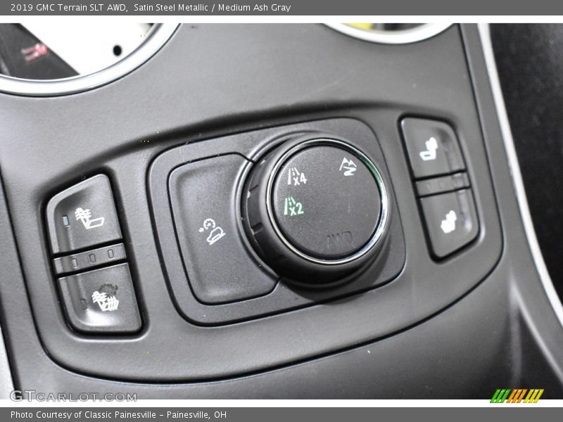Satin Steel Metallic / Medium Ash Gray 2019 GMC Terrain SLT AWD