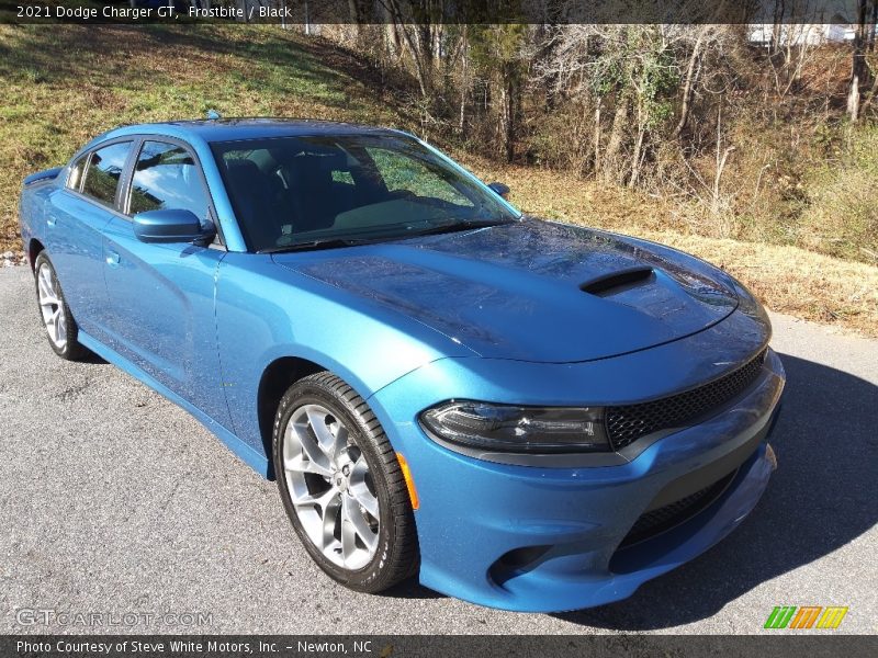 Frostbite / Black 2021 Dodge Charger GT