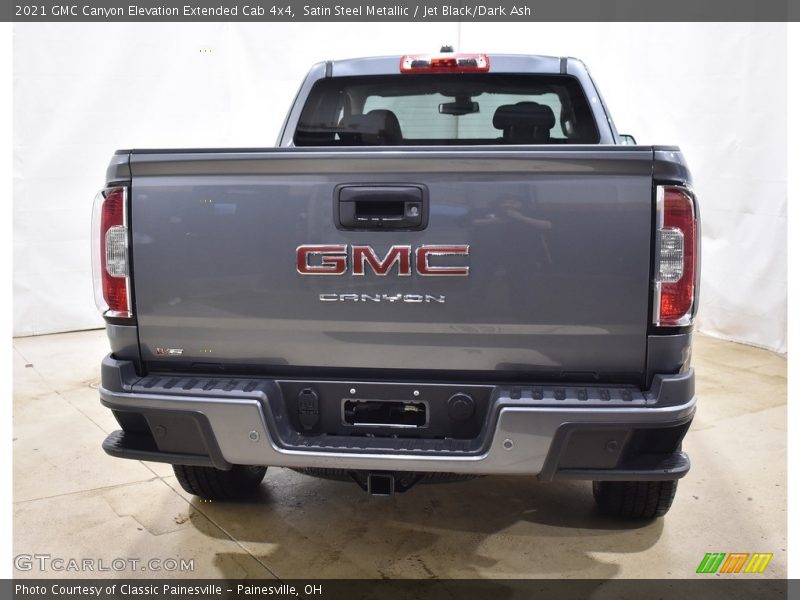 Satin Steel Metallic / Jet Black/Dark Ash 2021 GMC Canyon Elevation Extended Cab 4x4