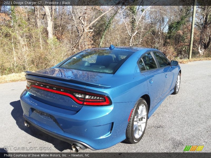 Frostbite / Black 2021 Dodge Charger GT