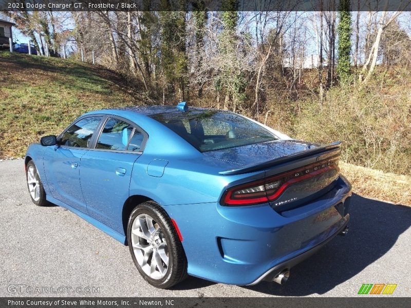 Frostbite / Black 2021 Dodge Charger GT
