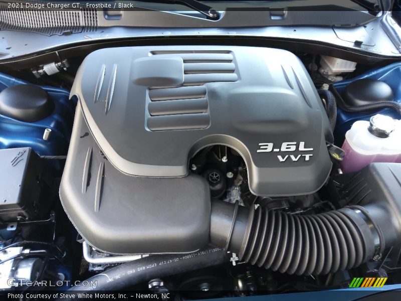 Frostbite / Black 2021 Dodge Charger GT