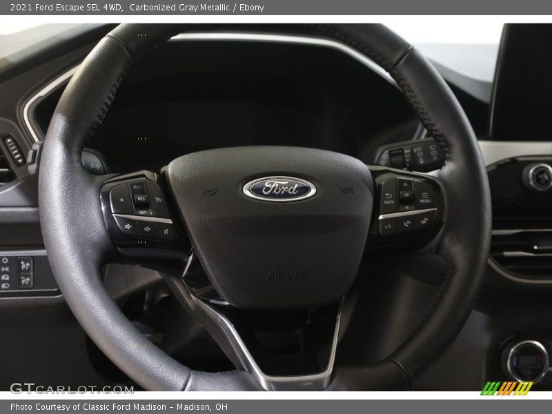 Carbonized Gray Metallic / Ebony 2021 Ford Escape SEL 4WD