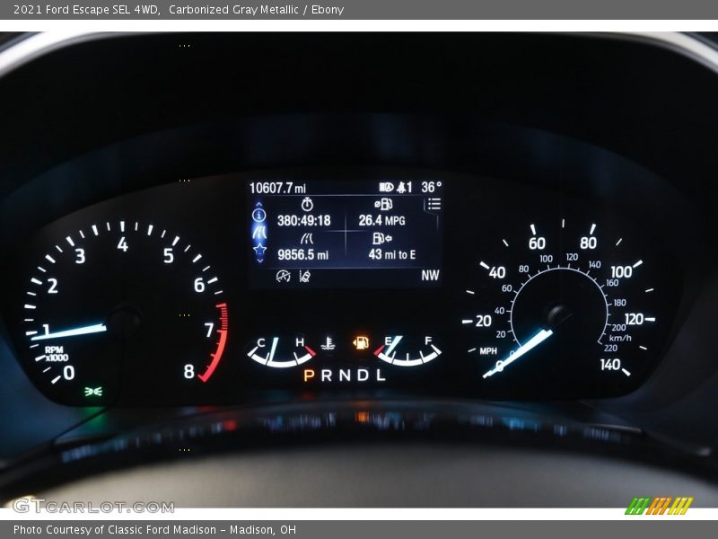 Carbonized Gray Metallic / Ebony 2021 Ford Escape SEL 4WD