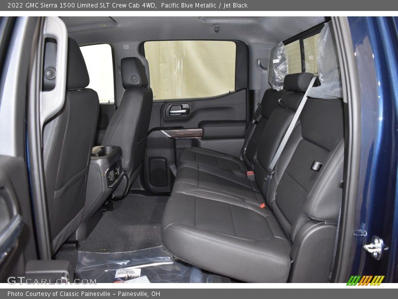Pacific Blue Metallic / Jet Black 2022 GMC Sierra 1500 Limited SLT Crew Cab 4WD