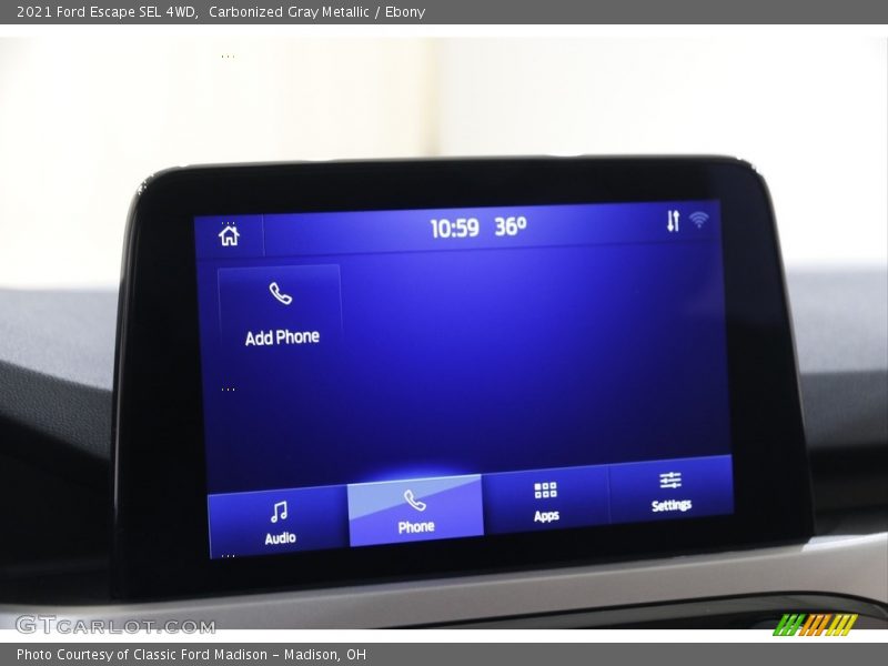 Carbonized Gray Metallic / Ebony 2021 Ford Escape SEL 4WD