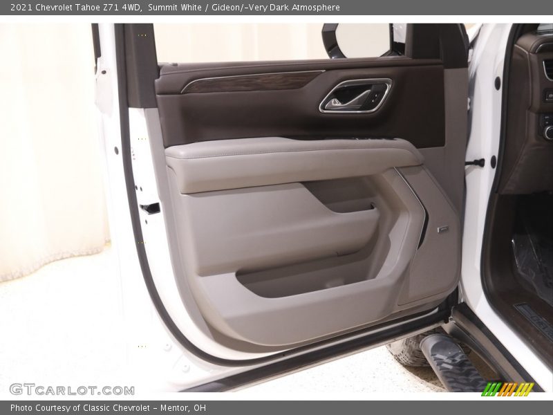 Door Panel of 2021 Tahoe Z71 4WD