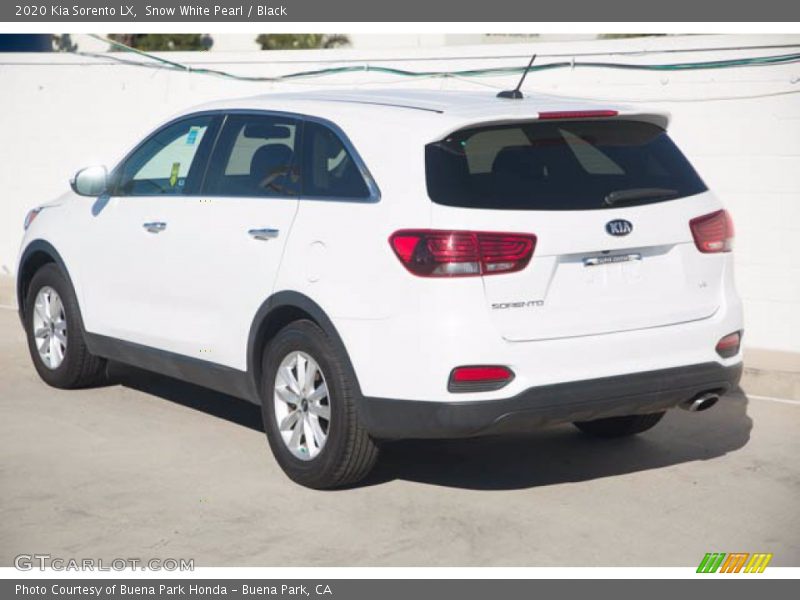Snow White Pearl / Black 2020 Kia Sorento LX