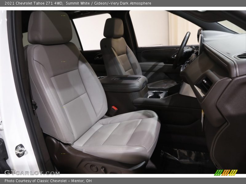Front Seat of 2021 Tahoe Z71 4WD