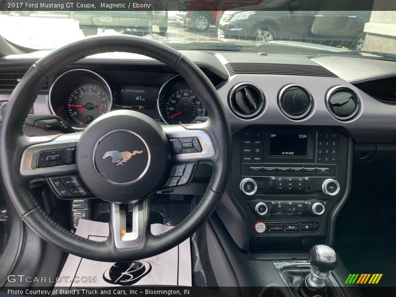 Magnetic / Ebony 2017 Ford Mustang GT Coupe