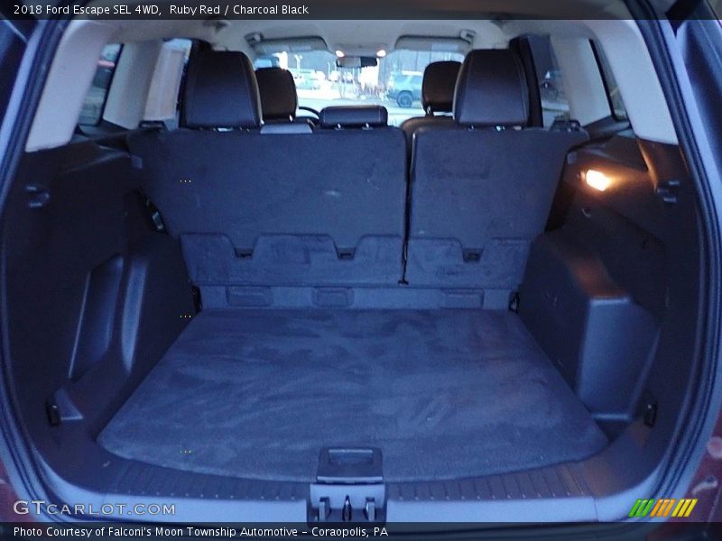 Ruby Red / Charcoal Black 2018 Ford Escape SEL 4WD