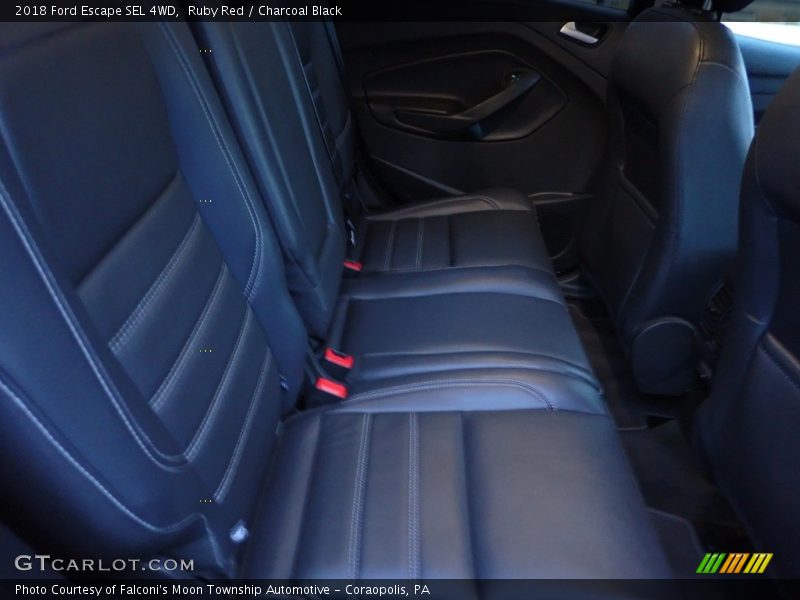 Ruby Red / Charcoal Black 2018 Ford Escape SEL 4WD