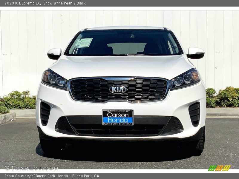 Snow White Pearl / Black 2020 Kia Sorento LX