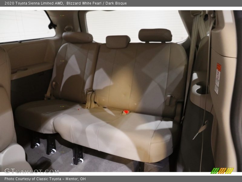Blizzard White Pearl / Dark Bisque 2020 Toyota Sienna Limited AWD
