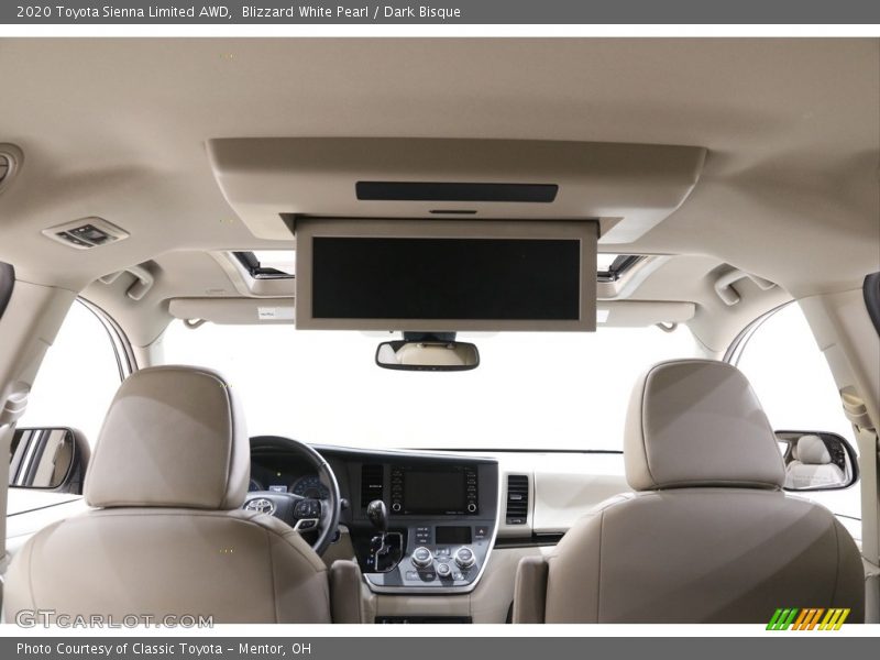 Blizzard White Pearl / Dark Bisque 2020 Toyota Sienna Limited AWD