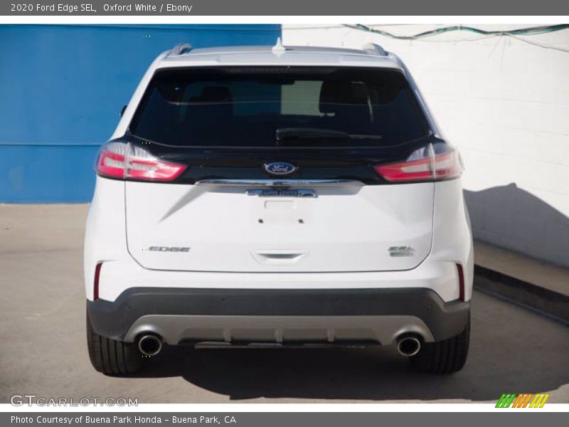 Oxford White / Ebony 2020 Ford Edge SEL