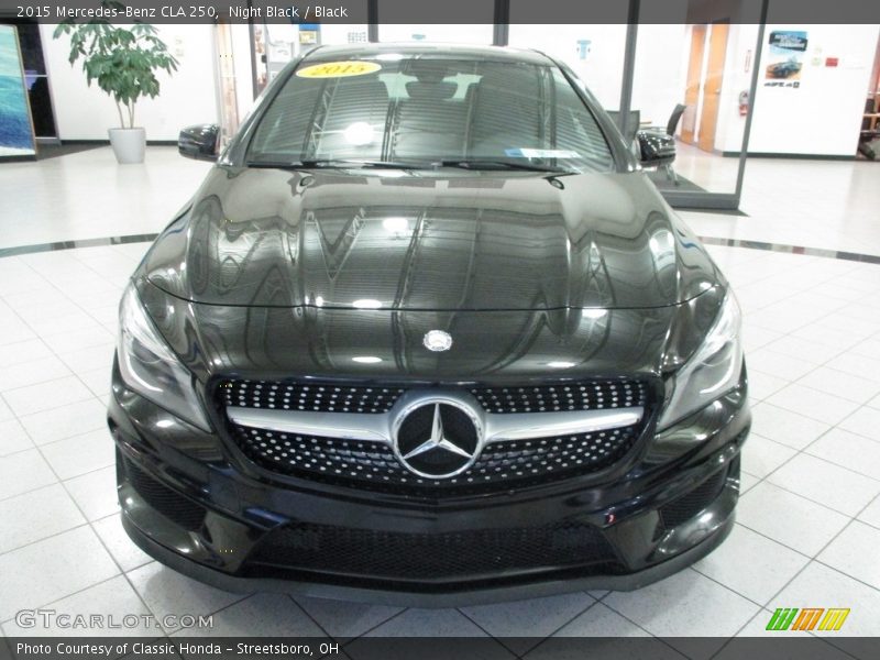 Night Black / Black 2015 Mercedes-Benz CLA 250