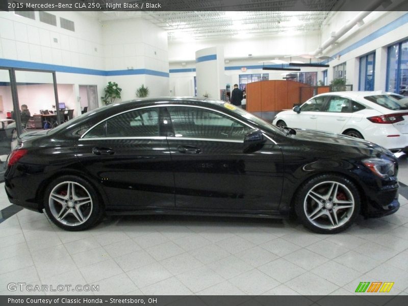 Night Black / Black 2015 Mercedes-Benz CLA 250