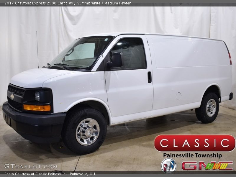 Summit White / Medium Pewter 2017 Chevrolet Express 2500 Cargo WT