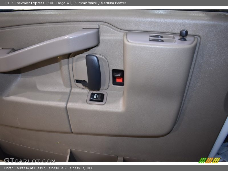 Summit White / Medium Pewter 2017 Chevrolet Express 2500 Cargo WT