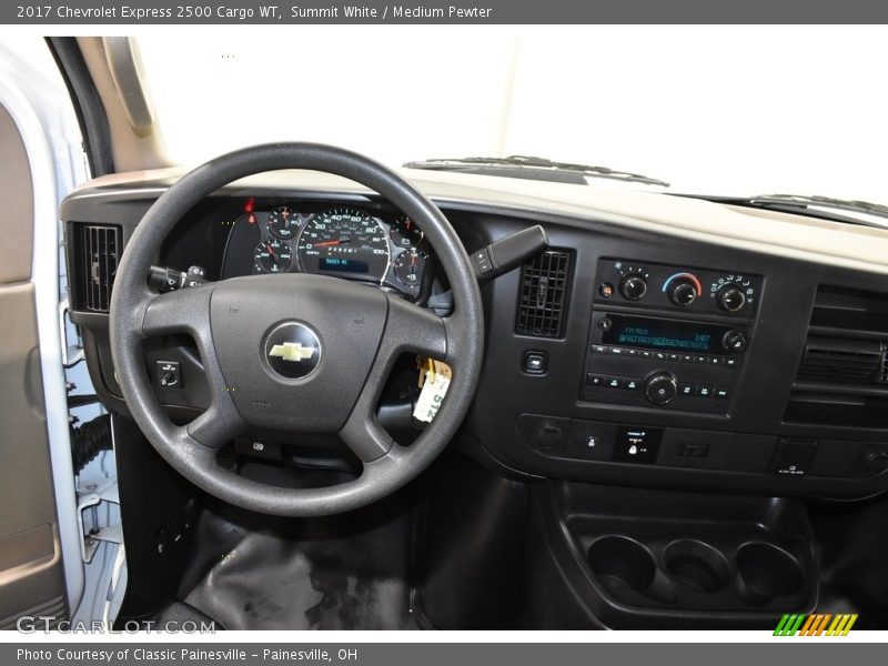 Summit White / Medium Pewter 2017 Chevrolet Express 2500 Cargo WT