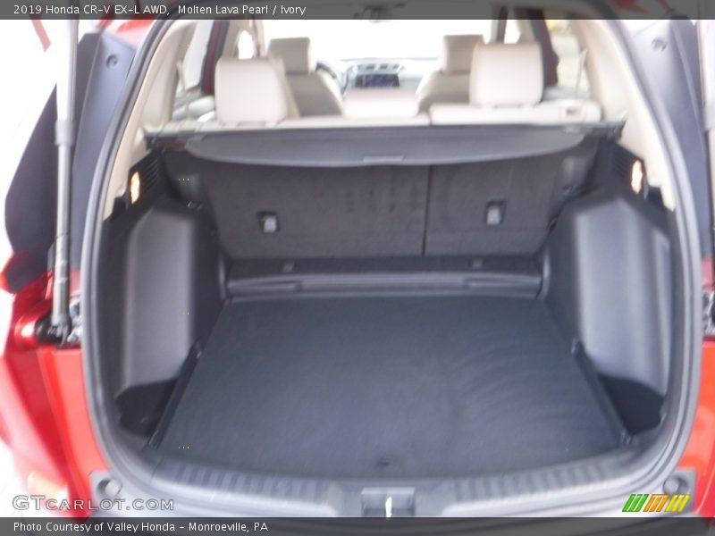 Molten Lava Pearl / Ivory 2019 Honda CR-V EX-L AWD