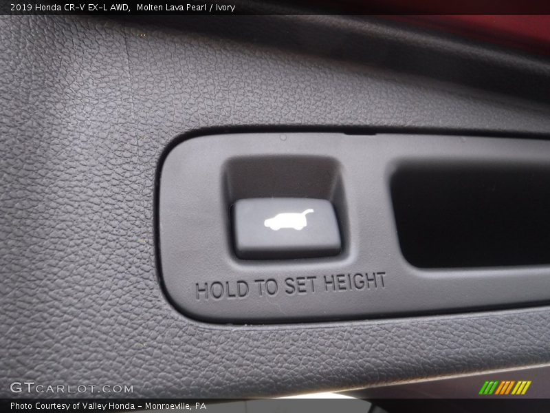 Molten Lava Pearl / Ivory 2019 Honda CR-V EX-L AWD