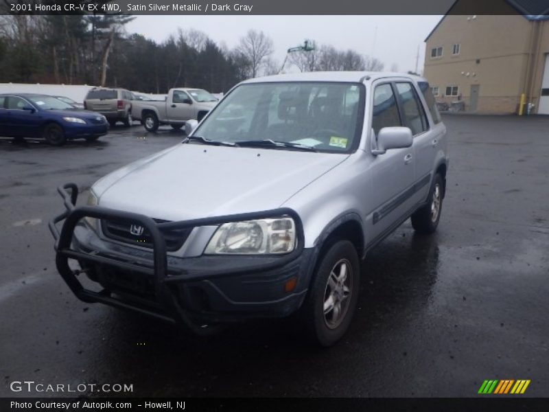 Satin Silver Metallic / Dark Gray 2001 Honda CR-V EX 4WD
