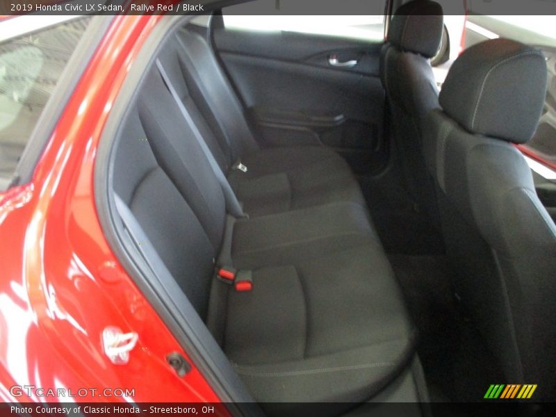 Rallye Red / Black 2019 Honda Civic LX Sedan