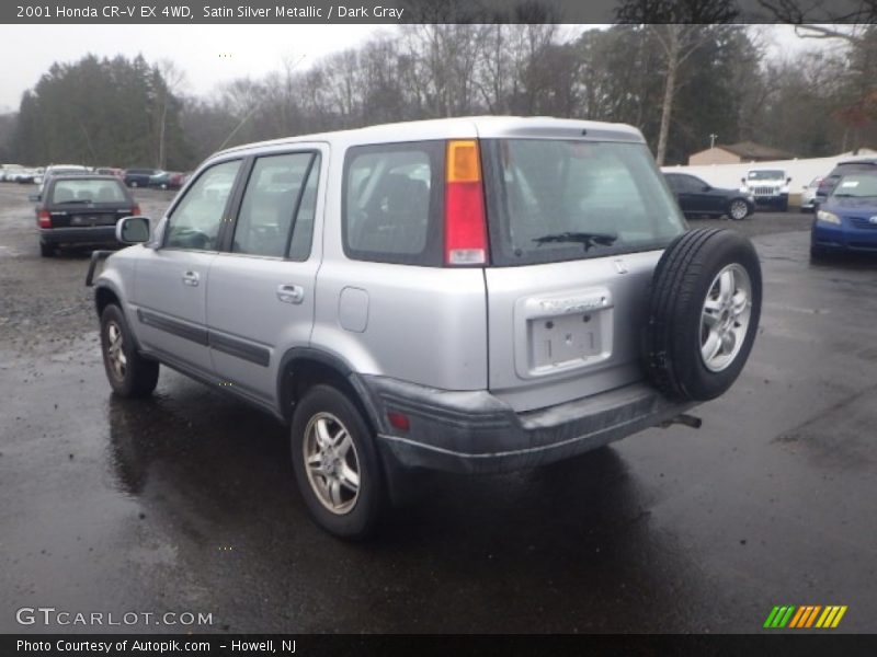 Satin Silver Metallic / Dark Gray 2001 Honda CR-V EX 4WD